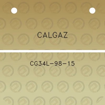 calgaz-cg34l-98-15