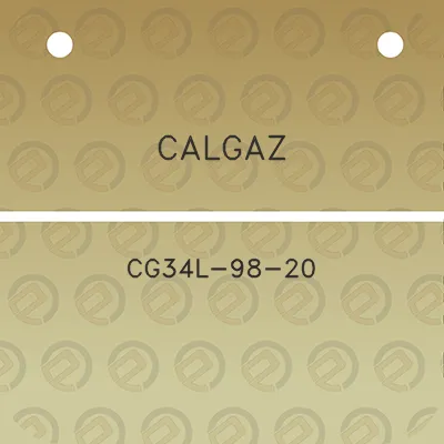 calgaz-cg34l-98-20