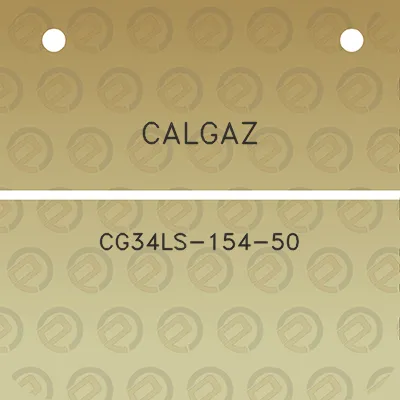 calgaz-cg34ls-154-50