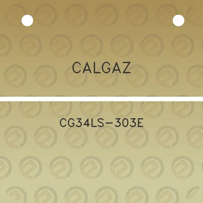 calgaz-cg34ls-303e