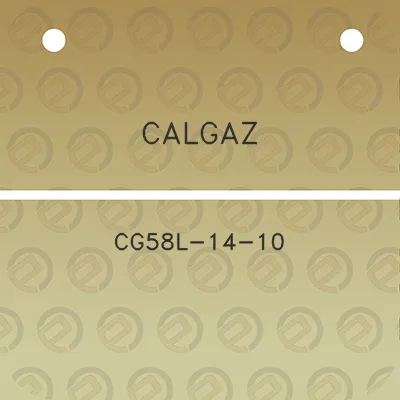 calgaz-cg58l-14-10