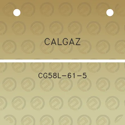 calgaz-cg58l-61-5