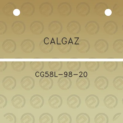 calgaz-cg58l-98-20