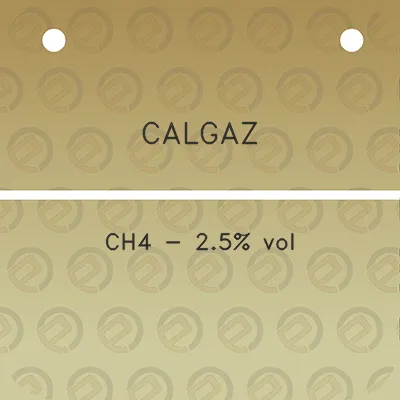 calgaz-ch4-25-vol