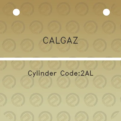 calgaz-cylinder-code2al