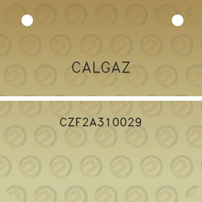 calgaz-czf2a310029