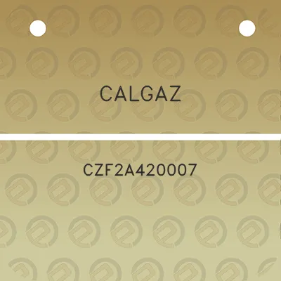 calgaz-czf2a420007