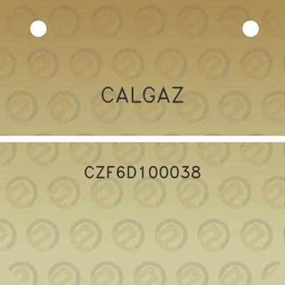 calgaz-czf6d100038