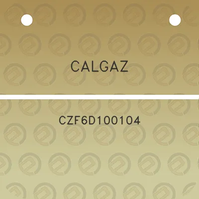 calgaz-czf6d100104