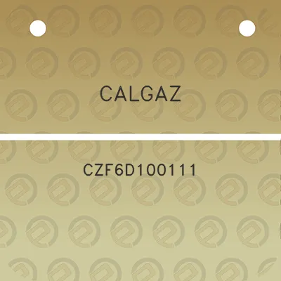 calgaz-czf6d100111