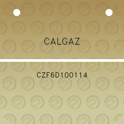 calgaz-czf6d100114