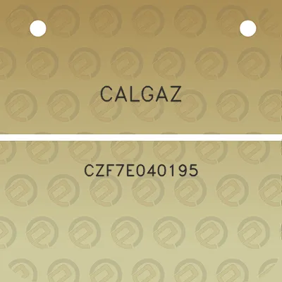 calgaz-czf7e040195