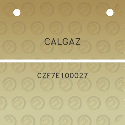 calgaz-czf7e100027