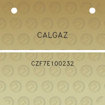 calgaz-czf7e100232