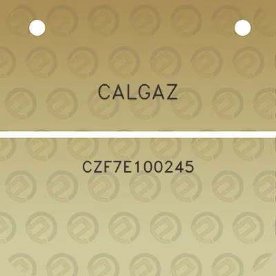 calgaz-czf7e100245