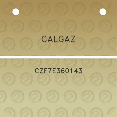 calgaz-czf7e360143