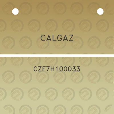 calgaz-czf7h100033