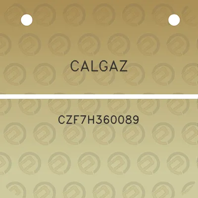 calgaz-czf7h360089