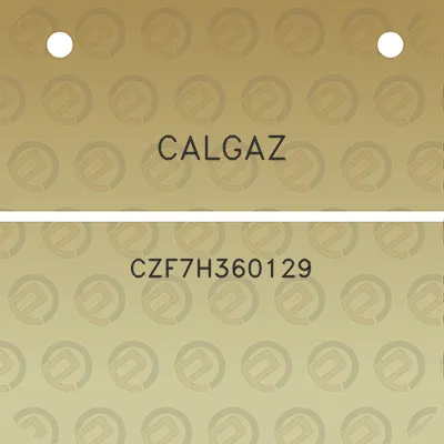 calgaz-czf7h360129