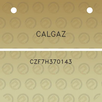 calgaz-czf7h370143