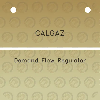 calgaz-demand-flow-regulator