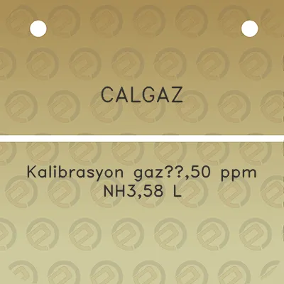 calgaz-kalibrasyon-gaz50-ppm-nh358-l