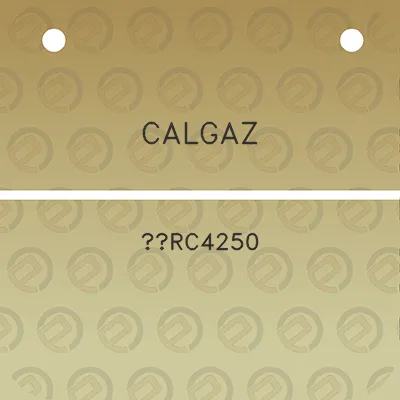 calgaz-rc4250