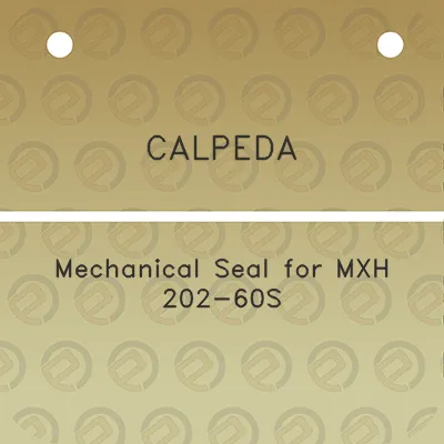 calpeda-mechanical-seal-for-mxh-202-60s