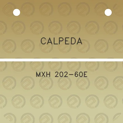 calpeda-mxh-202-60e