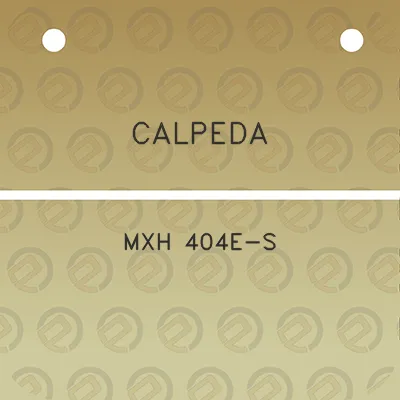 calpeda-mxh-404e-s