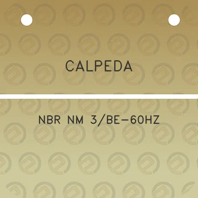 calpeda-nbr-nm-3be-60hz