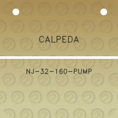 calpeda-nj-32-160-pump