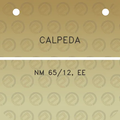 calpeda-nm-6512-ee