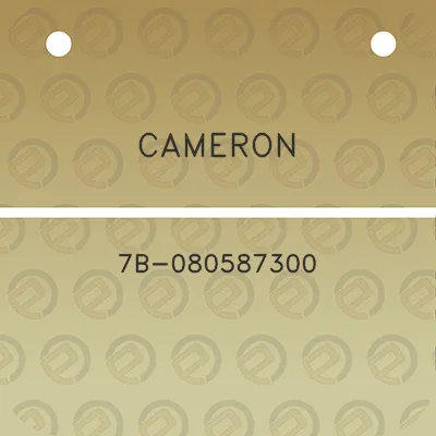 cameron-7b-080587300