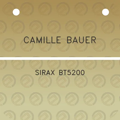 camille-bauer-sirax-bt5200