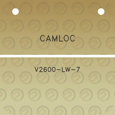 camloc-v2600-lw-7