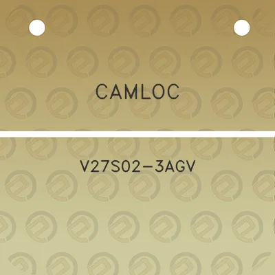 camloc-v27s02-3agv