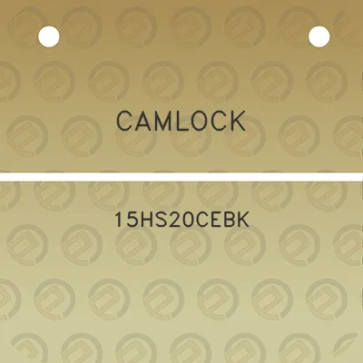 camlock-15hs20cebk