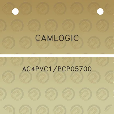 camlogic-ac4pvc1pcp05700