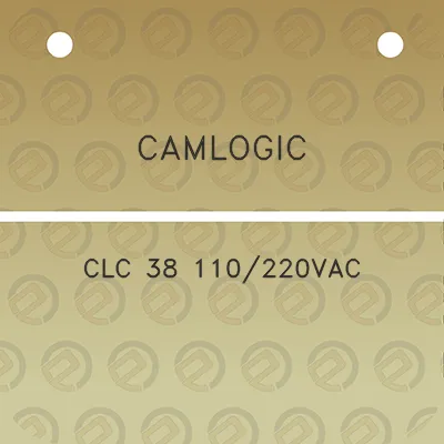 camlogic-clc-38-110220vac