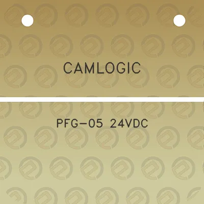 camlogic-pfg-05-24vdc