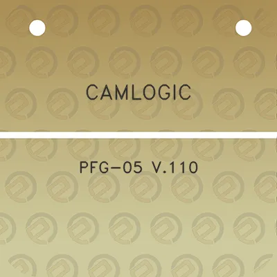 camlogic-pfg-05-v110