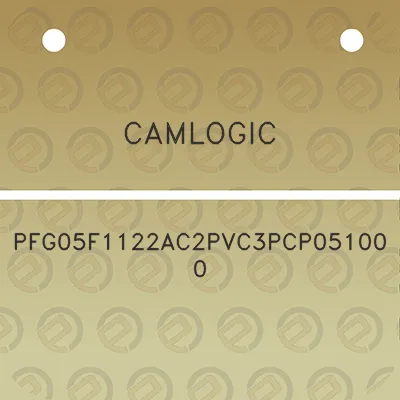 camlogic-pfg05f1122ac2pvc3pcp051000