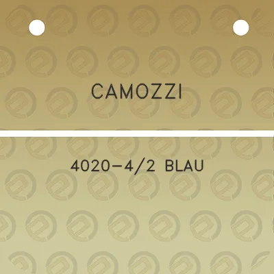 camozzi-4020-42-blau