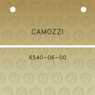 camozzi-6540-06-00