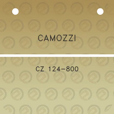 camozzi-cz-124-800