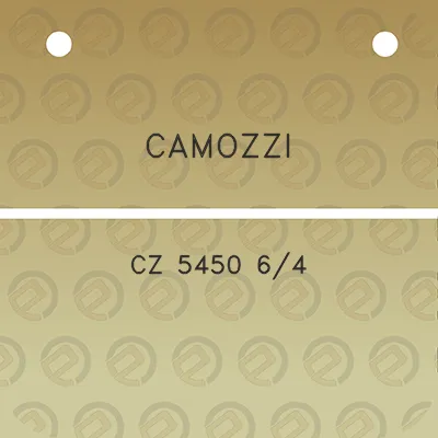 camozzi-cz-5450-64