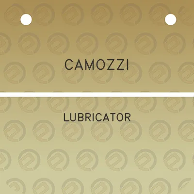 camozzi-lubricator