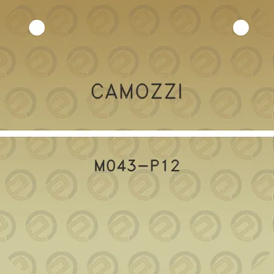 camozzi-m043-p12