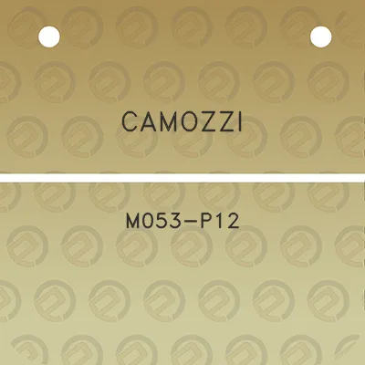 camozzi-m053-p12